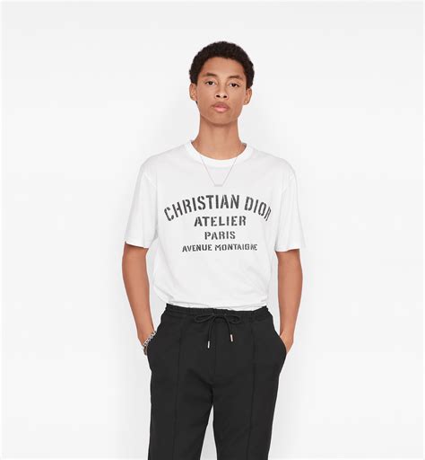 white shirt dior|christian Dior paris t shirt.